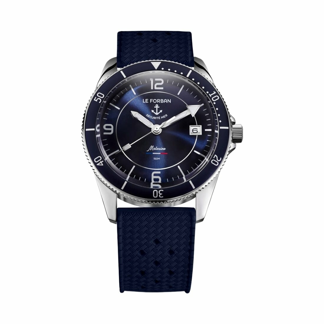 Purchase Le Forban S curit Mer La Malouine Black Dial Blue