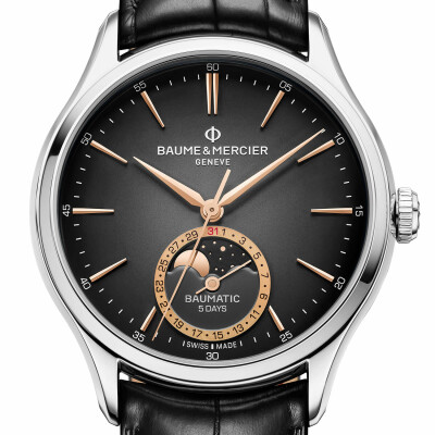 Montre Baume & Mercier Clifton Phases de Lune 10758