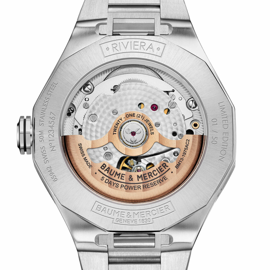 Baume et Mercier Riviera Perpetual Calendar Limited Edition 10786 watch