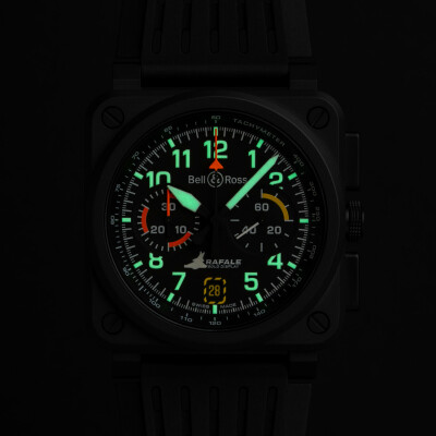 Montre Bell & Ross BR-03 Chrono Rafale Solo Display Édition Limitée