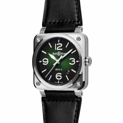 Montre Bell & Ross BR-03 Green Steel