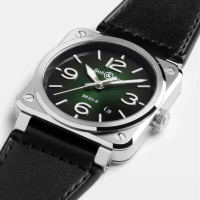 Montre Bell & Ross BR-03 Green Steel