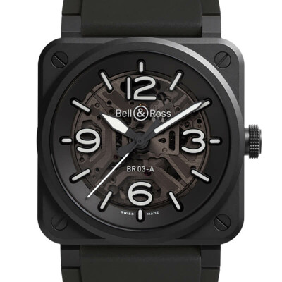 Montre Bell & Ross BR-03 Skeleton Black Ceramic