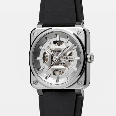 Montre Bell & Ross BR-03 Skeleton Grey Steel Édition Limitée