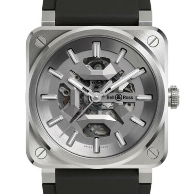 Montre Bell & Ross BR-03 Skeleton Grey Steel Édition Limitée