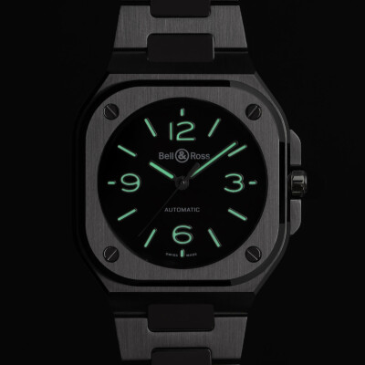 Montre Bell & Ross BR-05 36mm Black Steel