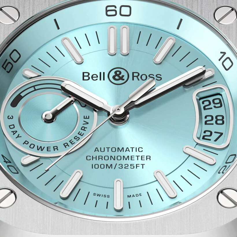 Bell & Ross BR-X5 Ice Blue Steel watch