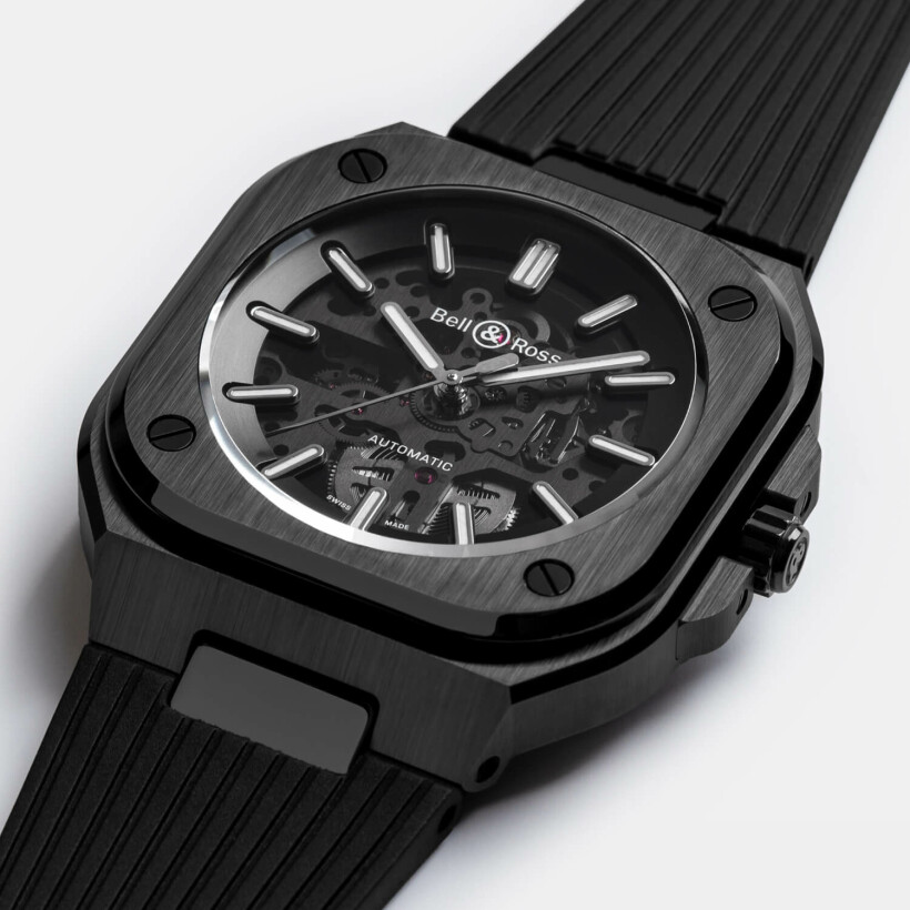 Bell & Ross BR 05 Skeleton Black Ceramic 41mm watch