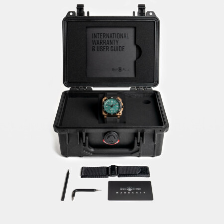 Montre Bell & Ross BR 03-92 Diver Black and Green Bronze