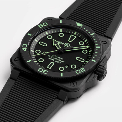 Montre Bell & Ross BR 03 Diver Lum Outline 42mm Édition Limitée