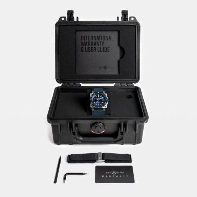 Bell & Ross BR 03 Diver Blue Steel 42mm watch