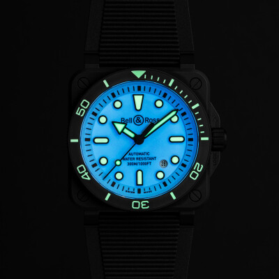 Bell & Ross BR 03 Diver Full Lum Ceramic 42mm watch