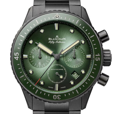 Montre Blancpain Fifty Fathoms Bathyscaphe Chronographe Flyback
