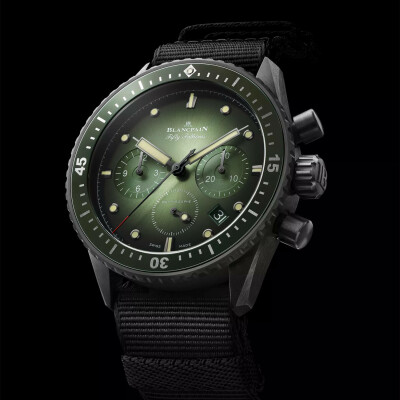 Montre Blancpain Fifty Fathoms Bathyscaphe Chronographe Flyback