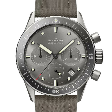 Montre Blancpain Fifty Fathoms Bathyscaphe Chronographe Flyback