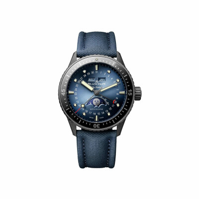 Montre Blancpain Fifty Fathoms Bathyscaphe Quantième Complet Phases de Lune