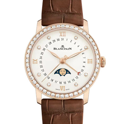 Montre Blancpain Villeret Quantième Phase de Lune