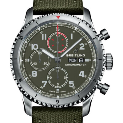 Breitling Aviator 8 Chronograph 43 Curtiss Warhawk watch