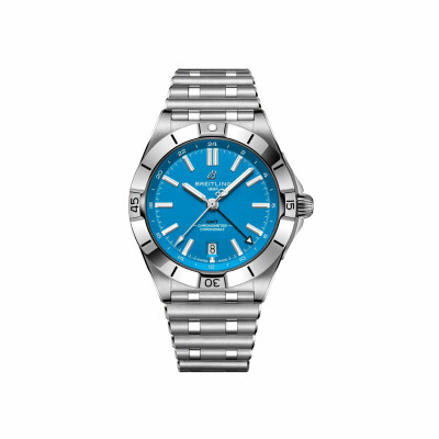 Montre Breitling Chronomat Automatic GMT 40 NFL Carolina Panthers Edition