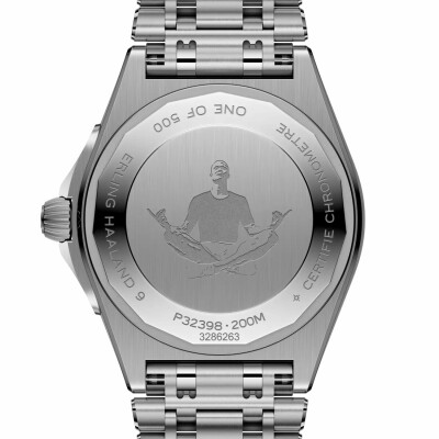 Montre Breitling Chronomat Automatic GMT 40 Erling Haaland Meteorite Limited Edition