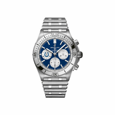 Montre Breitling Chronomat B01 42 NFL Indianapolis Colts Édition Limitée