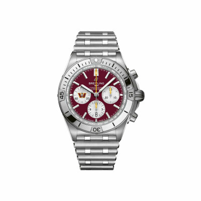 Montre Breitling Chronomat B01 42 NFL Washington Commanders Édition Limitée