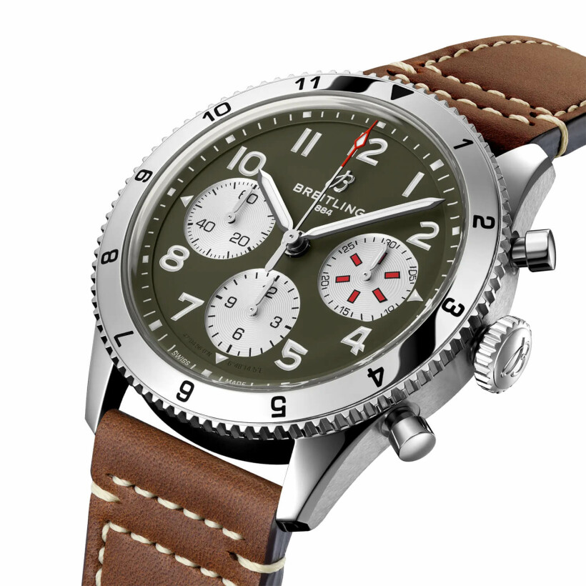 Breitling Classic AVI Chronograph 42 Curtiss Warhawk watch