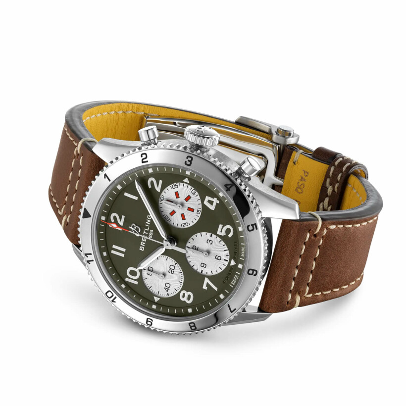 Breitling Classic AVI Chronograph 42 Curtiss Warhawk watch