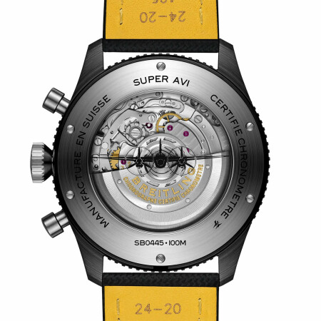 Breitling Super Avi B04 Chronograph GMT 46 Mosquito Night Fighter watch