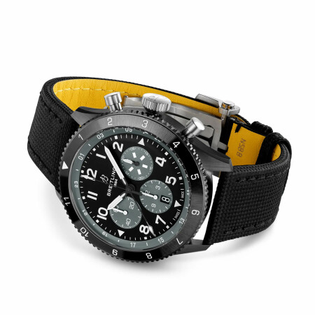 Breitling Super Avi B04 Chronograph GMT 46 Mosquito Night Fighter watch