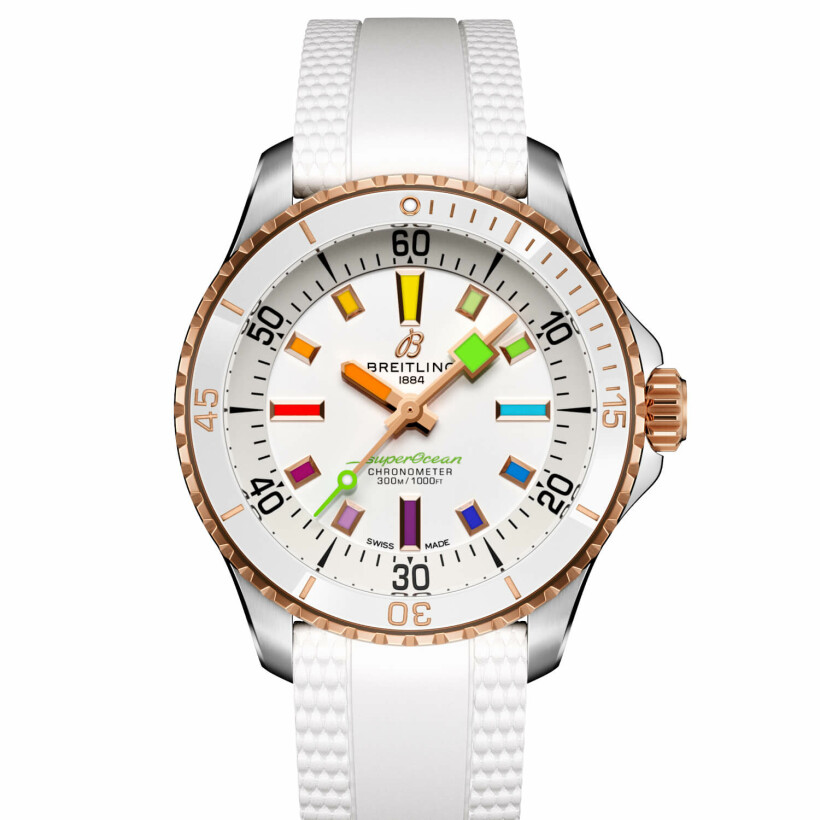 Montre Breitling Superocean Automatic 36 Rainbow