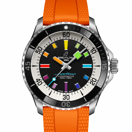 Montre Breitling Superocean Automatic 42 Rainbow