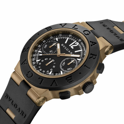 Bvlgari Aluminium Bronzo Chronograph watch