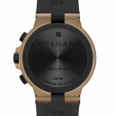Bvlgari Aluminium Bronzo Chronograph watch
