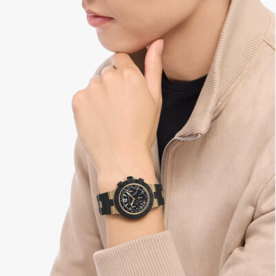 Bvlgari Aluminium Bronzo Chronograph watch