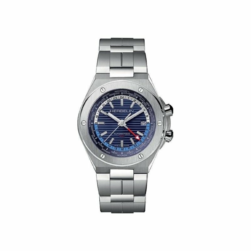 Michel Herbelin Cap Camarat GMT 1445/B25 watch