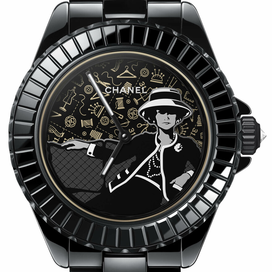 Montre CHANEL Mademoiselle J12 Couture