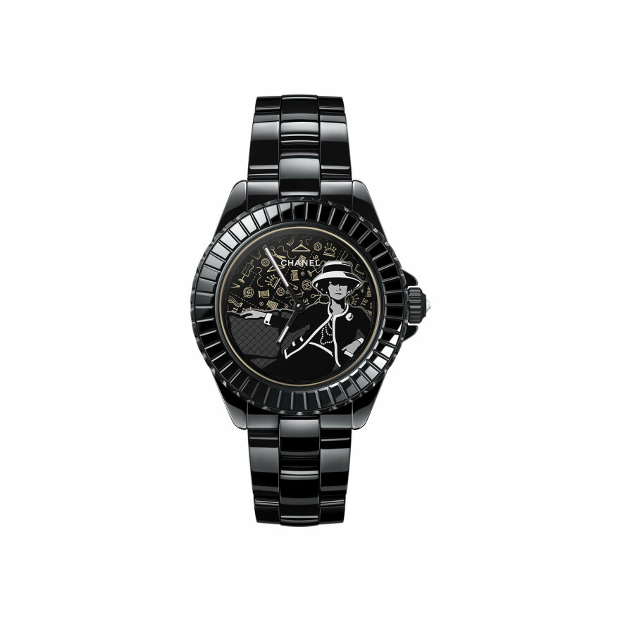 Montre CHANEL Mademoiselle J12 Couture