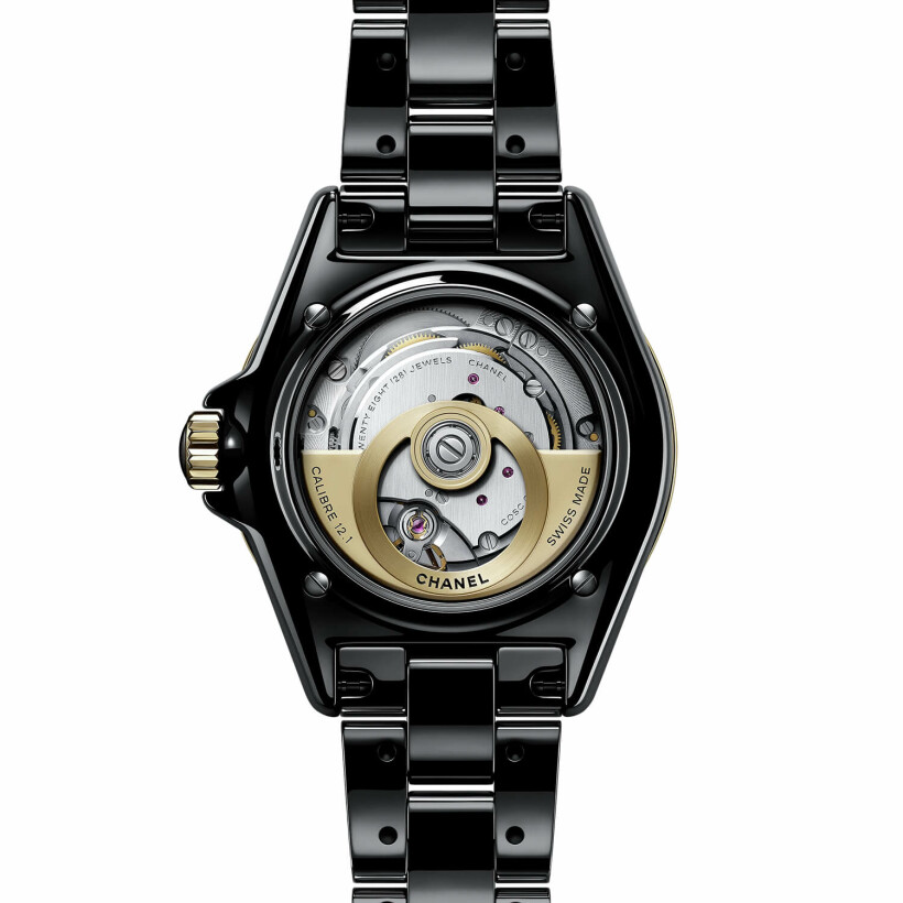 Montre CHANEL J12 Lunette de Diamants Calibre 12.1, 38mm