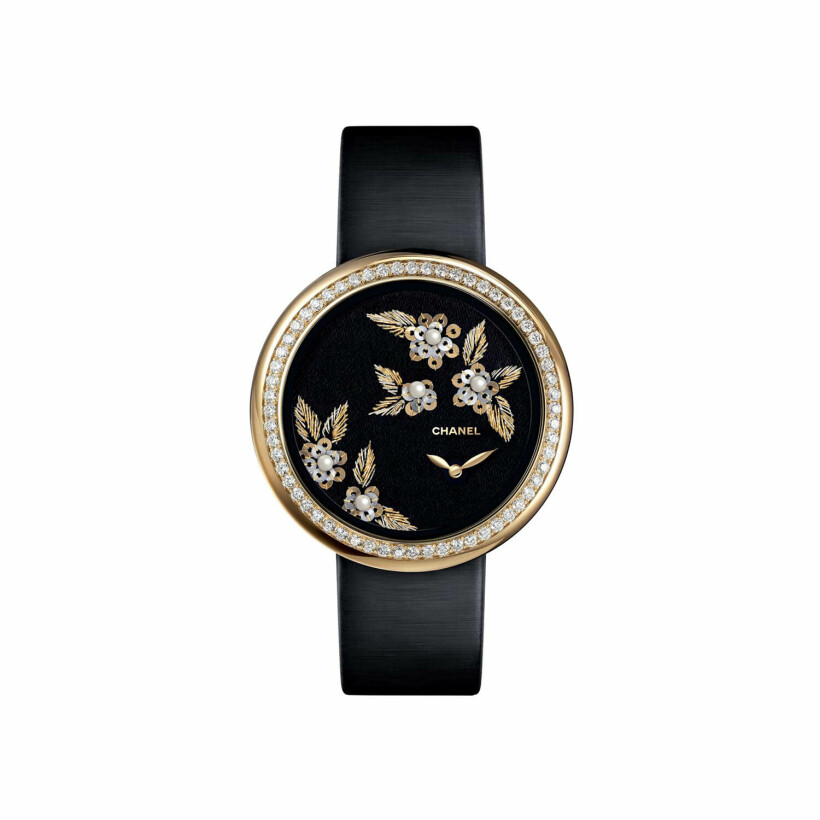 Montre CHANEL Mademoiselle Privé Camélia Lesage