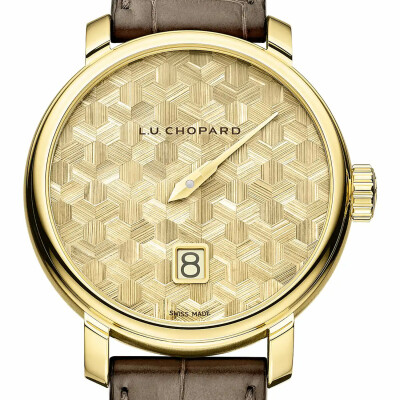 Montre Chopard L.U.C Quattro Spirit 25 Straw Marquetry Edition 161977-0003