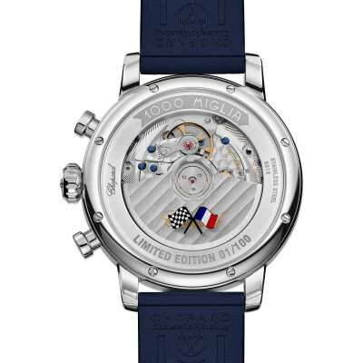 Montre Chopard Mille Miglia Classic Chronograph Édition France 168619-3018