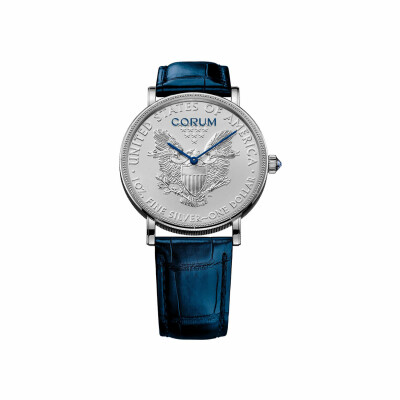 Montre Corum Heritage Coin 50th Anniversary Silver $1