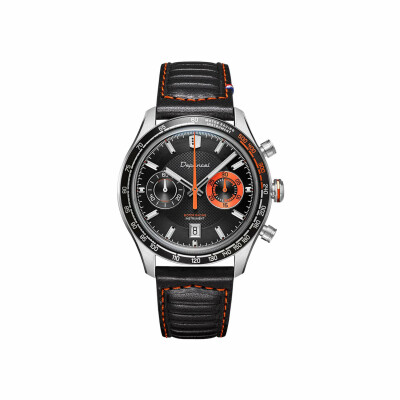 Montre Depancel Allure Chronographe Automatique - Black Tangerine - Édition Limitée