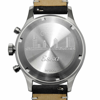 Montre Eska Watches Light Chronographe Racing Midnight