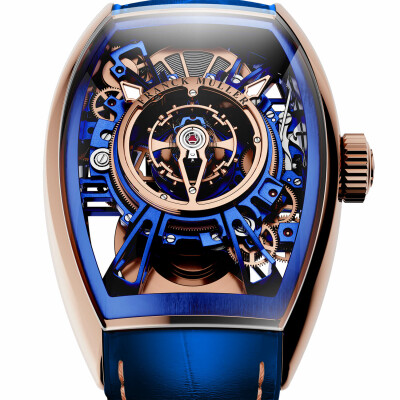 Montre Franck Muller Squelette Curvex CX Grand Central Tourbillon