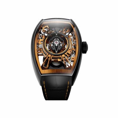 Montre Franck Muller Squelette Curvex CX Grand Central Tourbillon