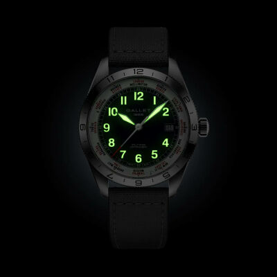 Gallet Flying Officer Automatic 40 watch
