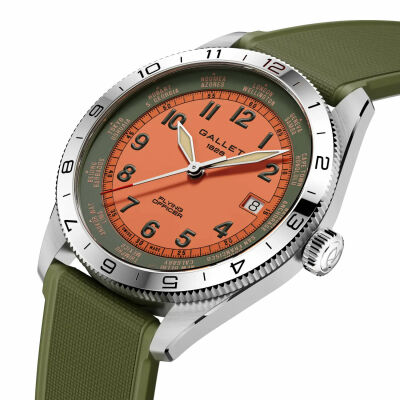 Gallet Flying Officer Automatic 40 watch
