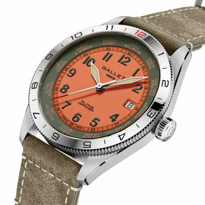 Gallet Flying Officer Automatic 40 watch